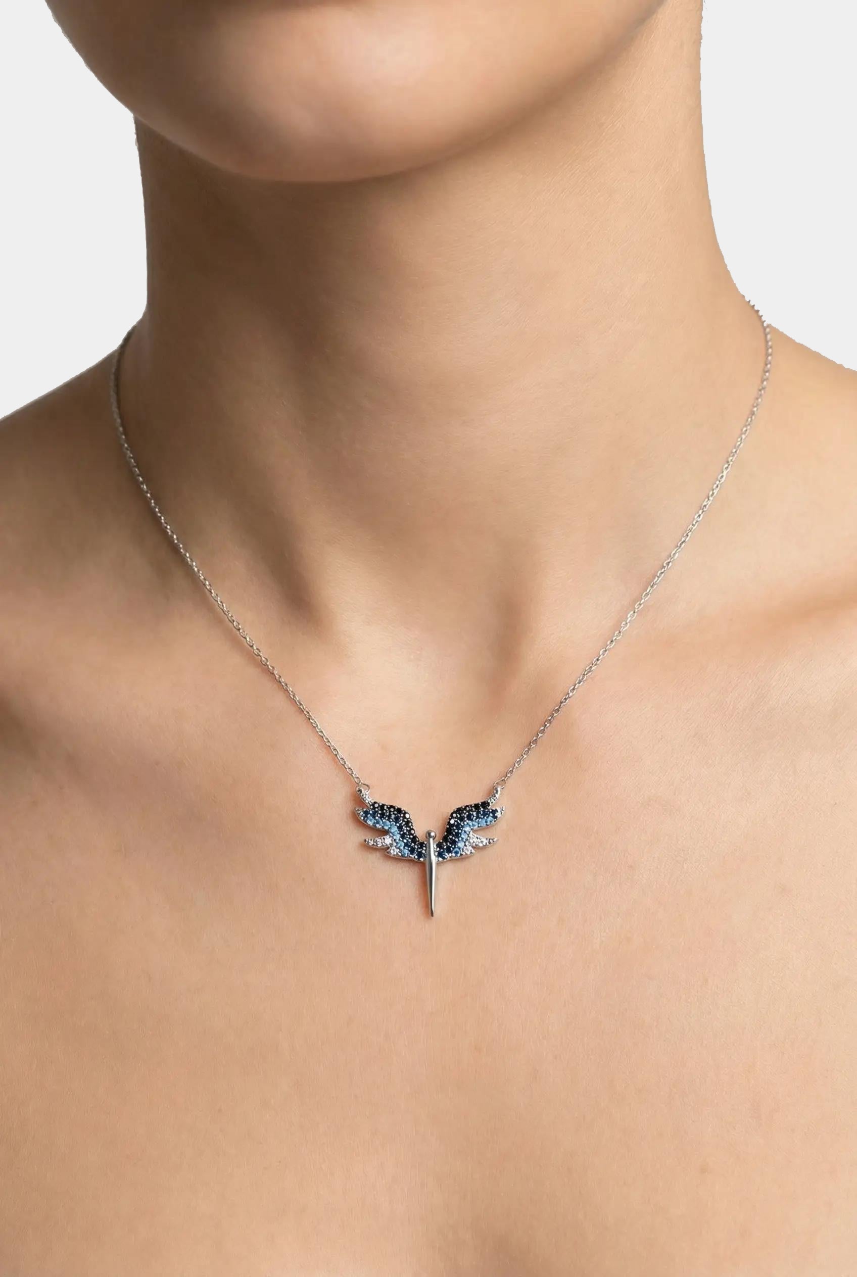 Сребърно колие - Тъмен Феникс