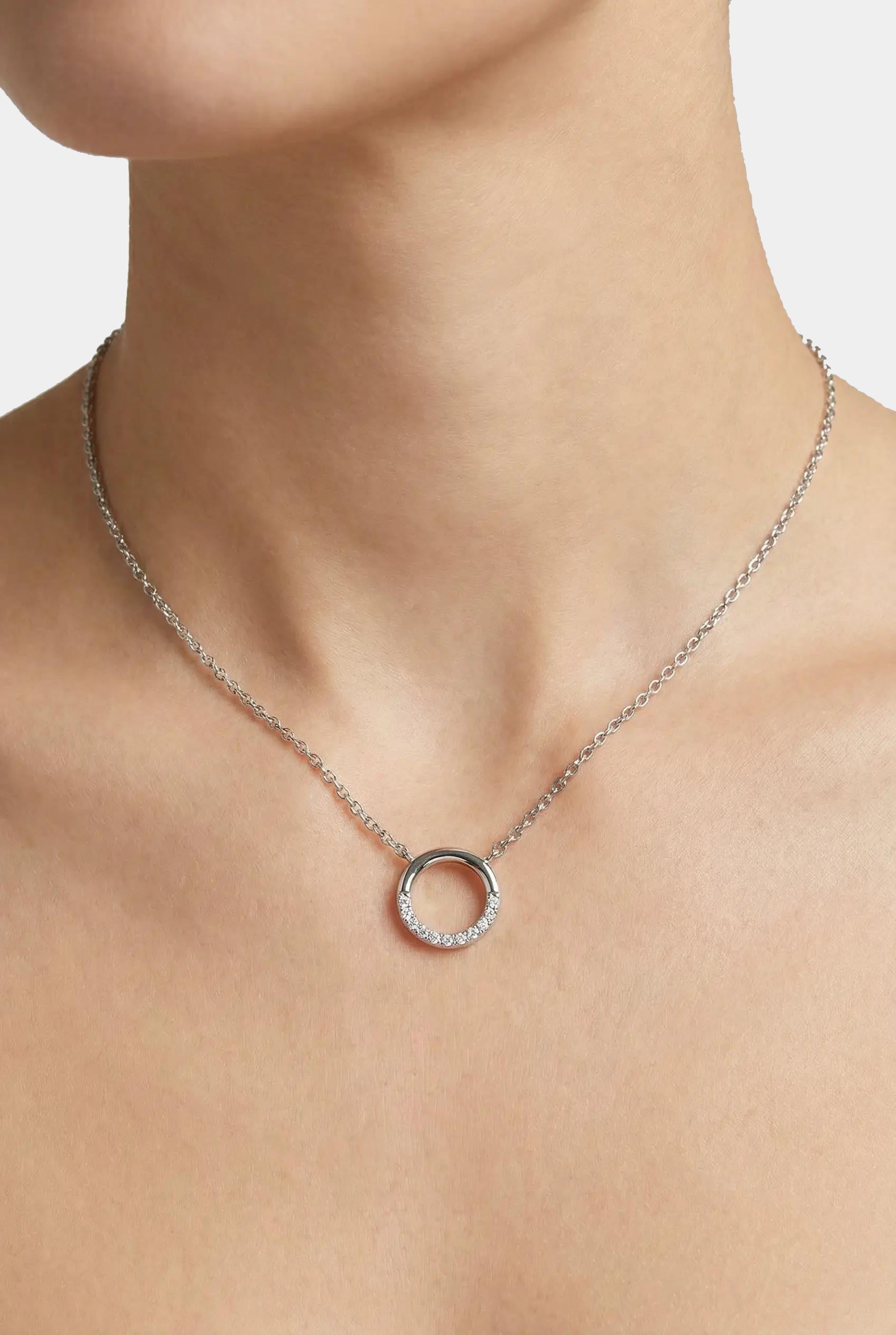 Сребърно колие - Вечен Кръг