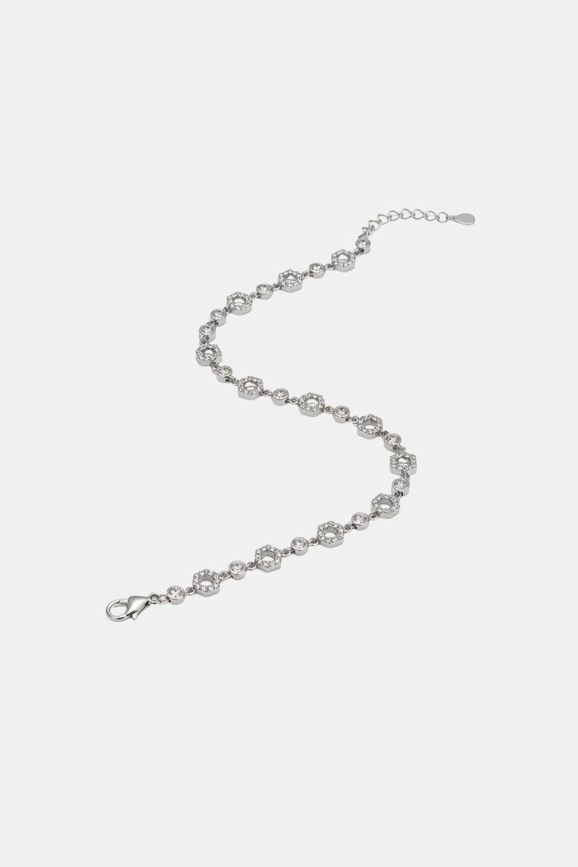 Сребърна гривна – Класически блясък