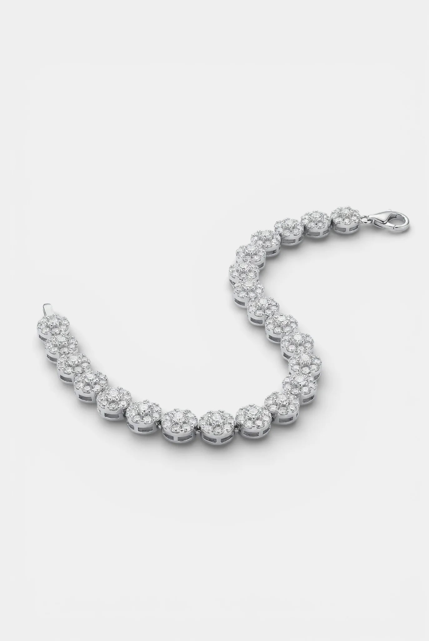 Сребърна гривна - Вечен Разцвет