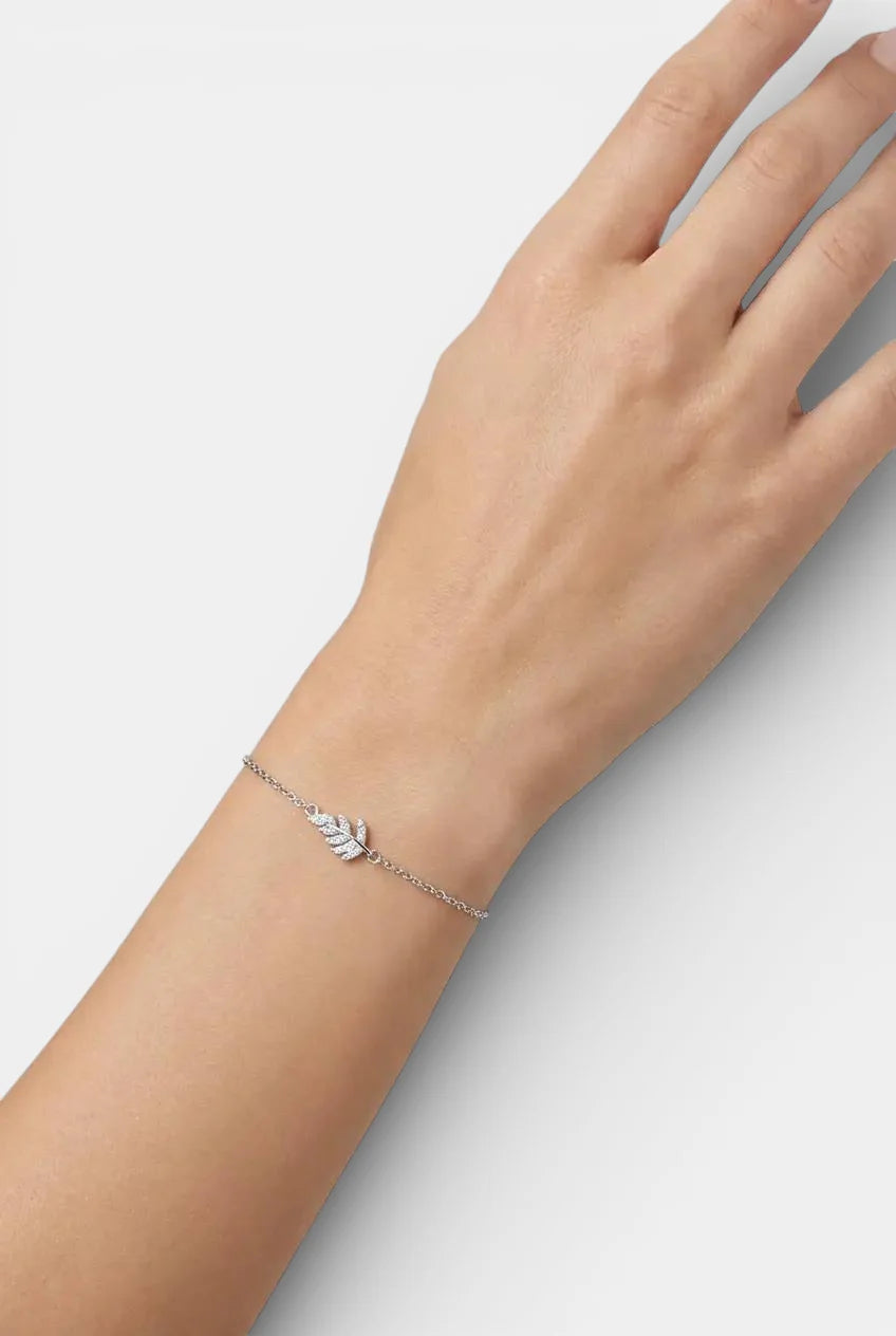 Сребърна гривна - Амарант