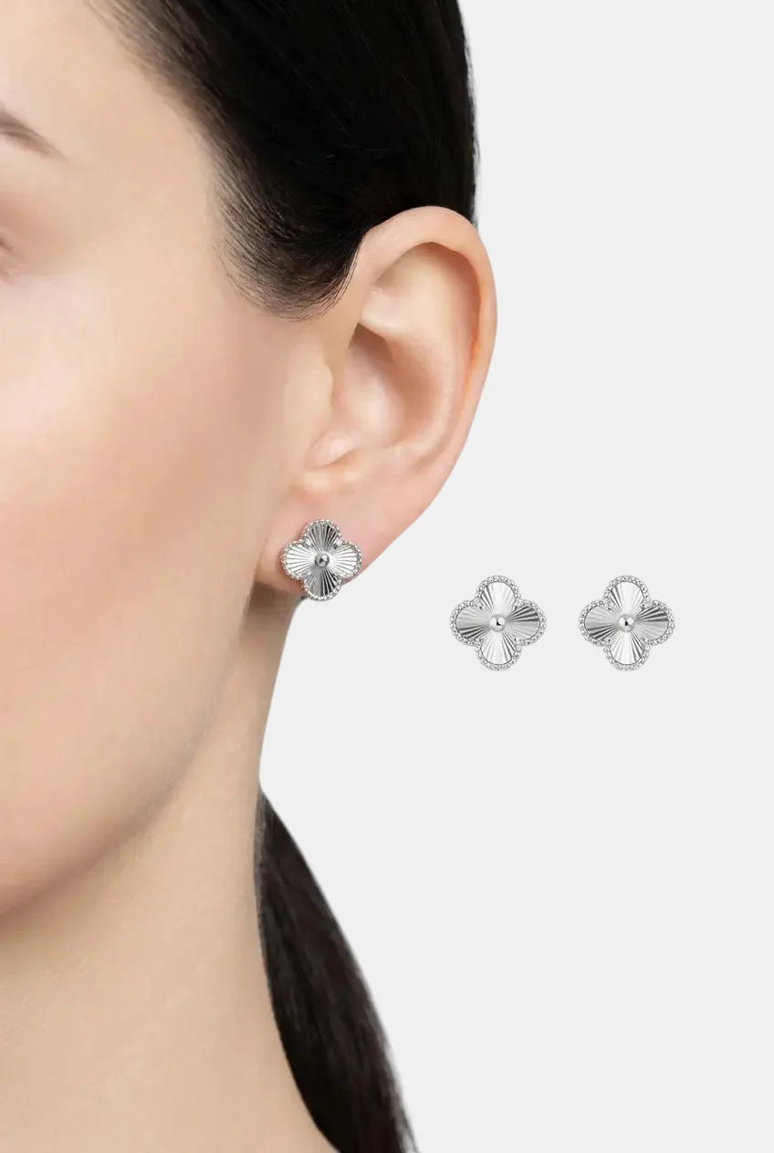 Сребърни обеци – Фина Симетрия