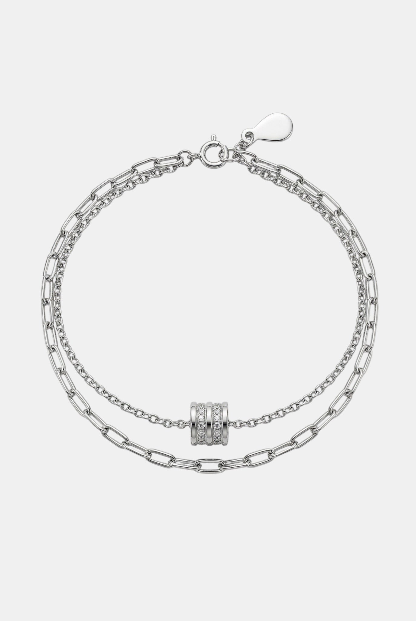 Сребърна гривна – Модерен дует