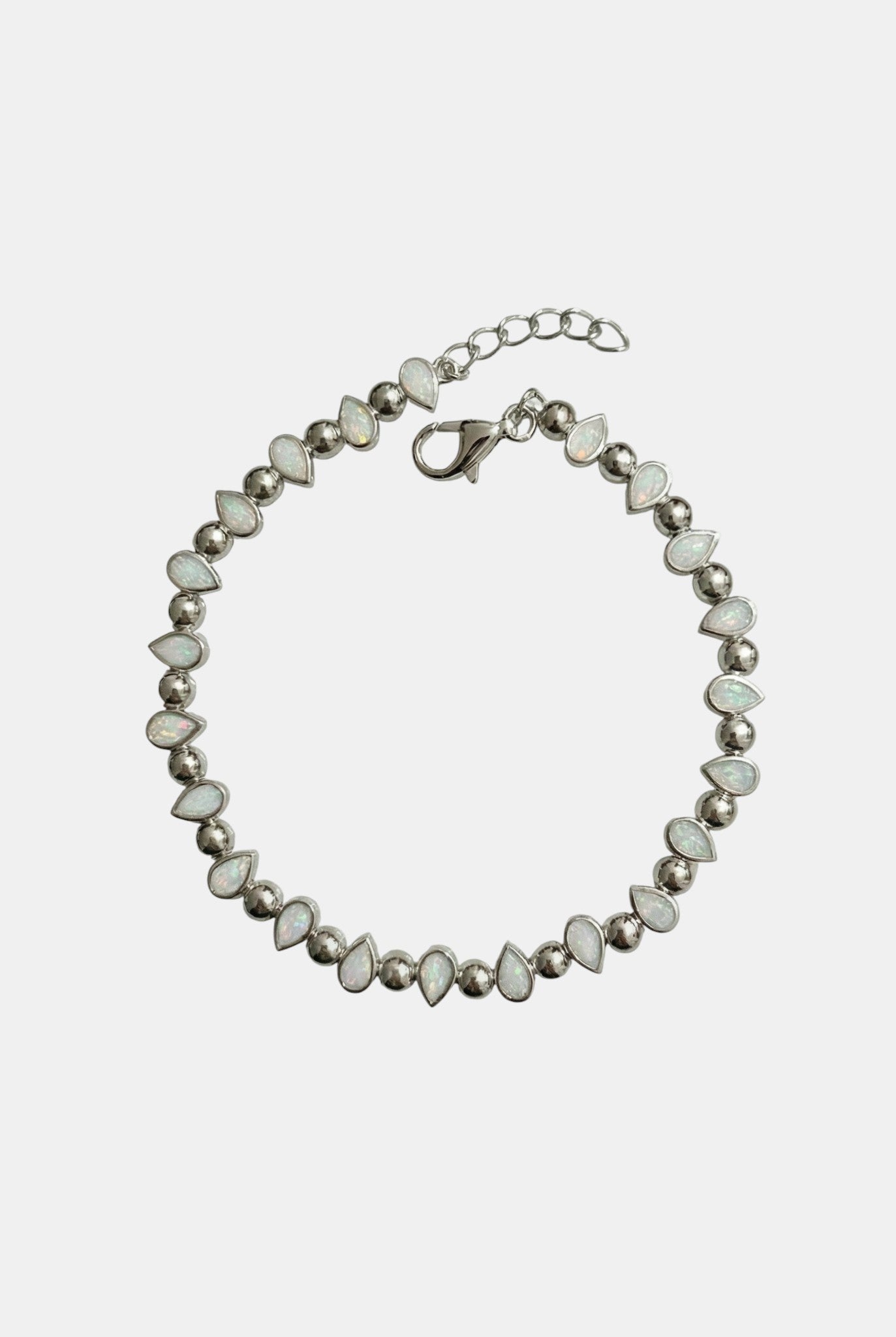 Сребърна гривна - Седефена Хармония
