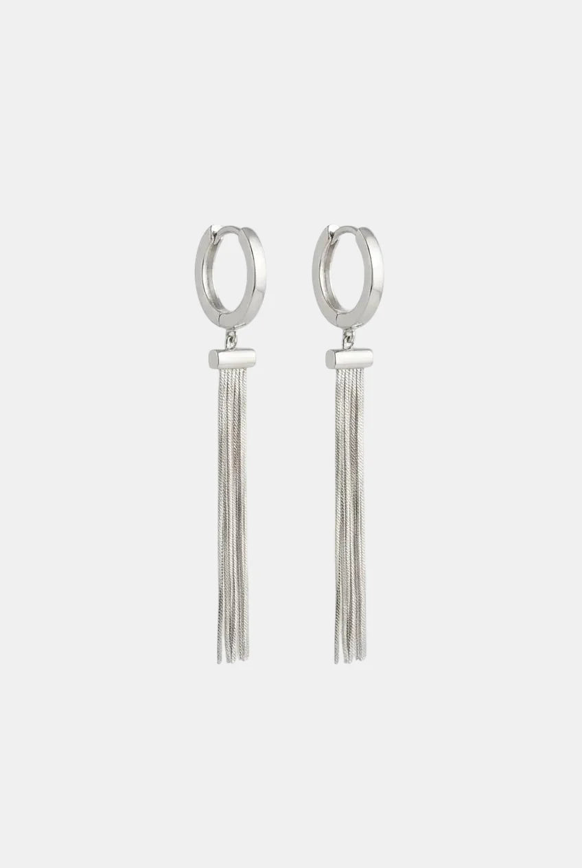 Сребърни обеци - Нежна Линия