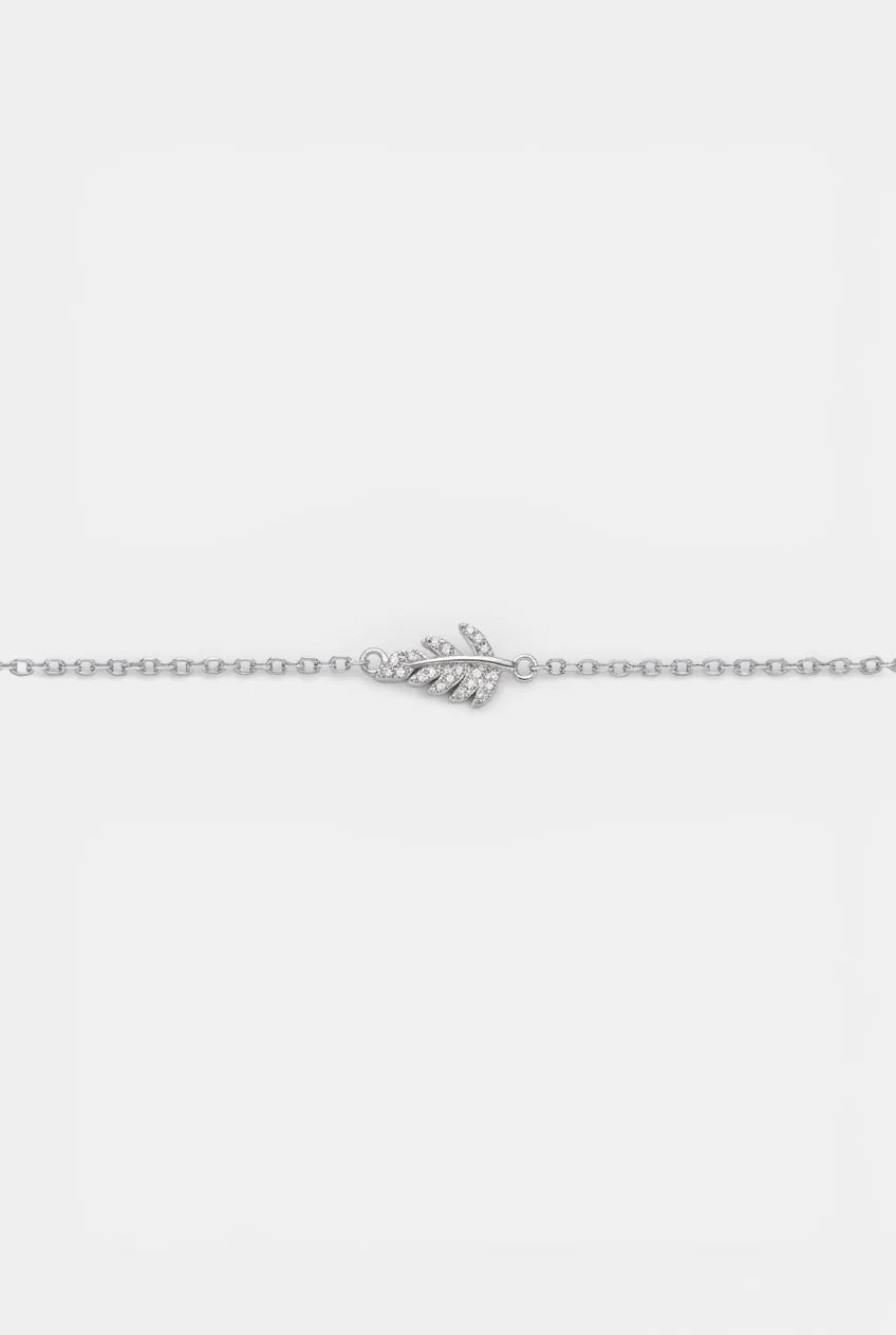 Сребърна гривна - Амарант