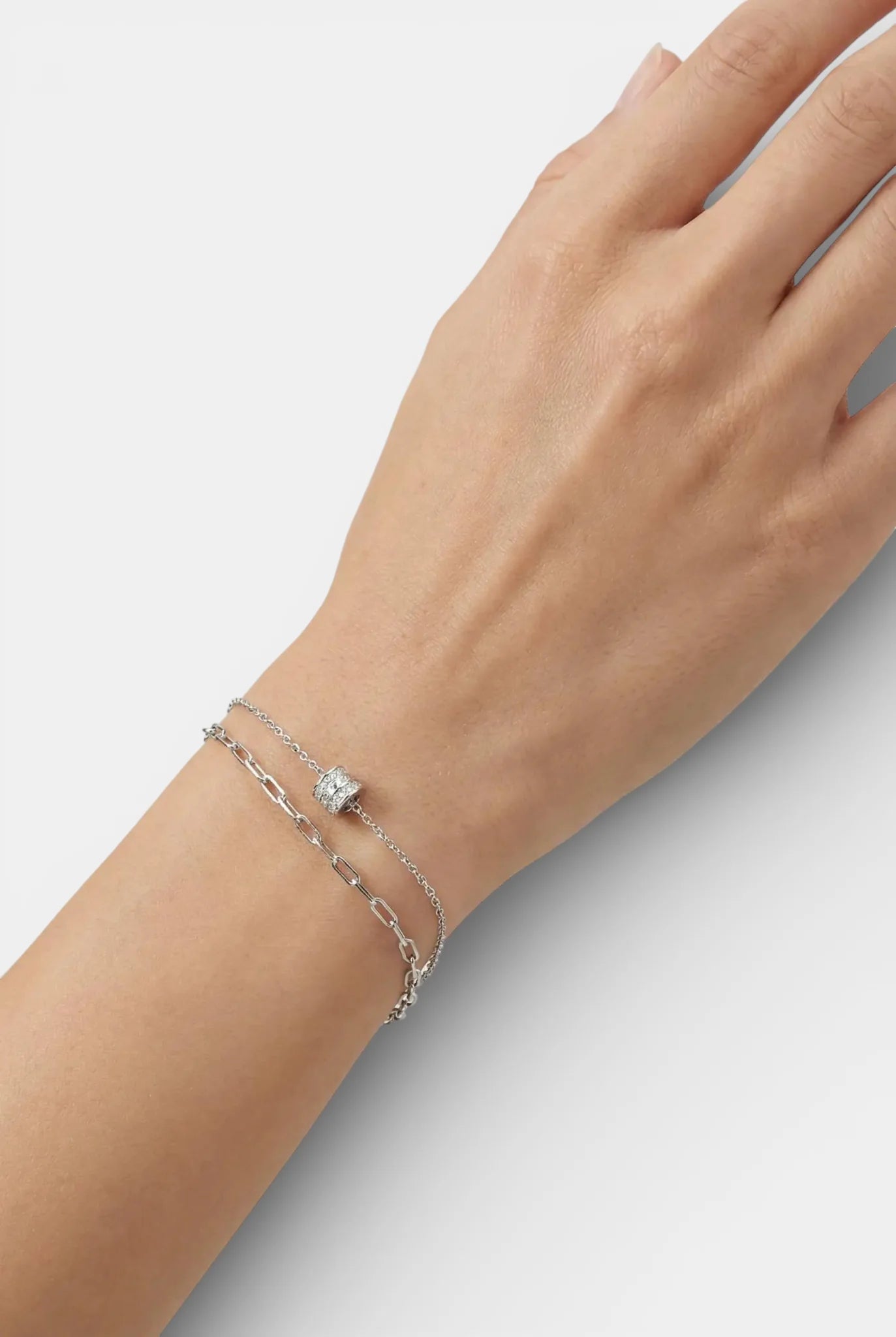 Сребърна гривна – Модерен дует