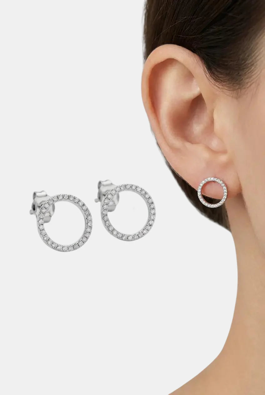 Сребърни обеци – Фина Елегантност