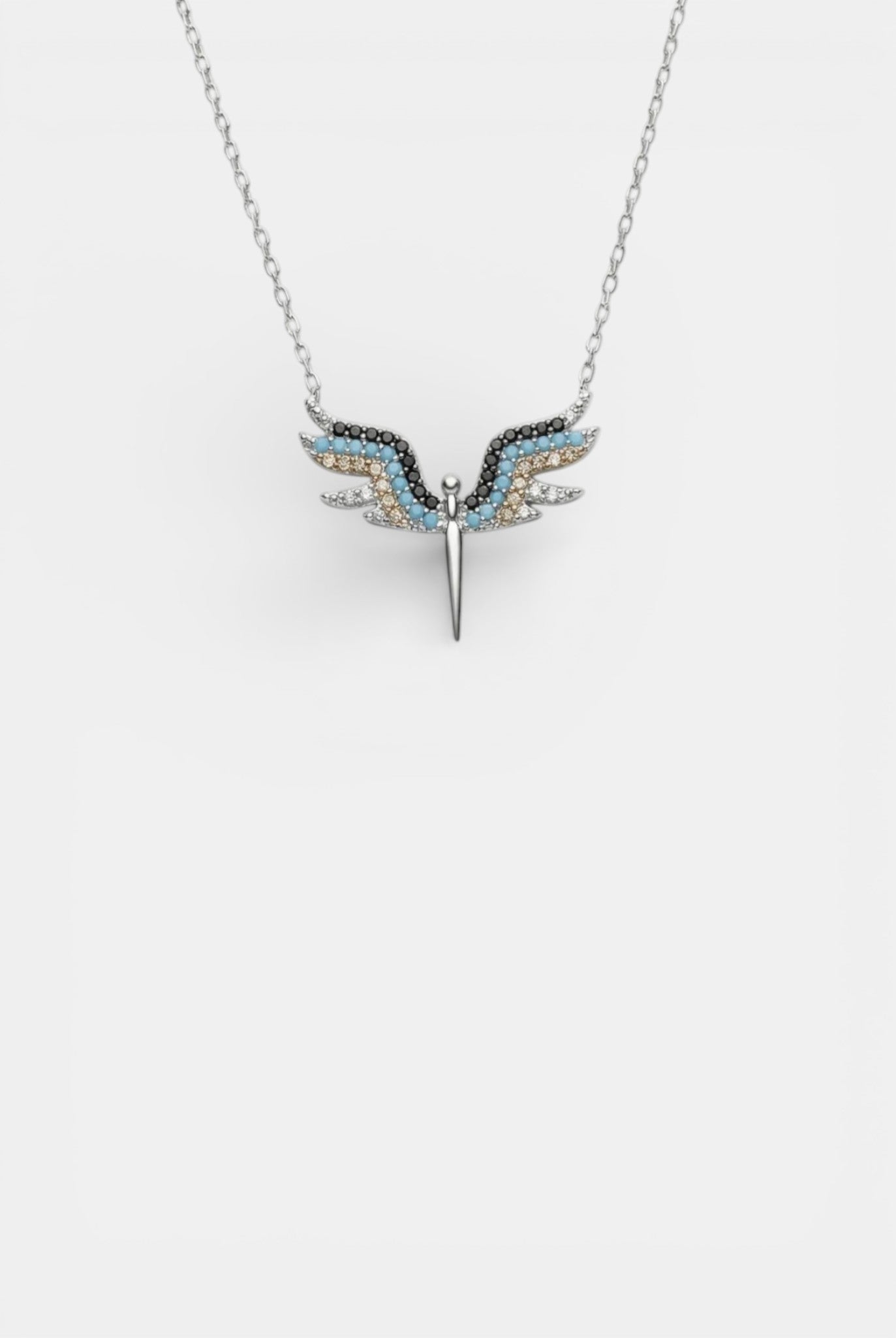 Сребърно колие - Небесен Феникс