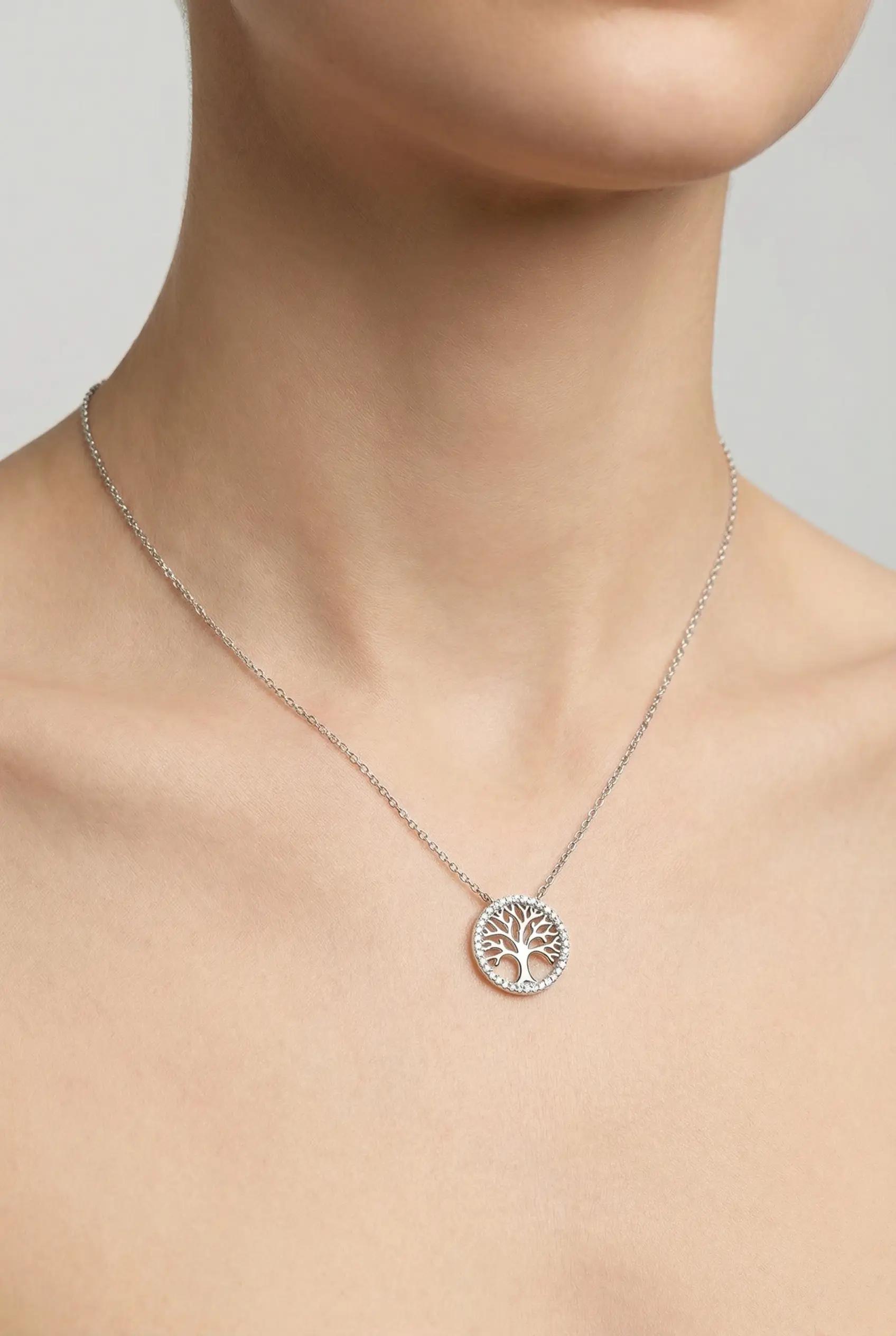 Сребърно колие - Дървото на Живота