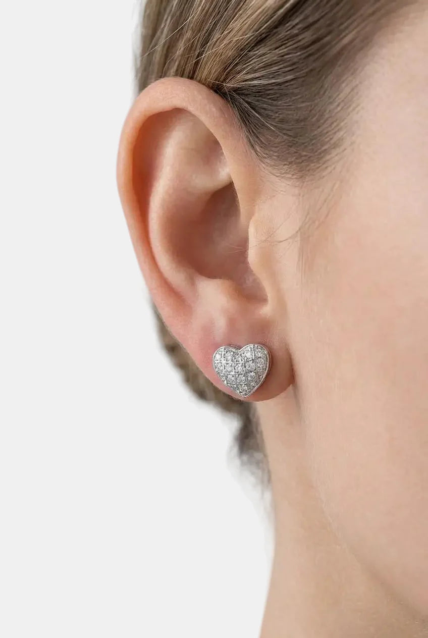 Сребърни обеци – Нежно Сърце