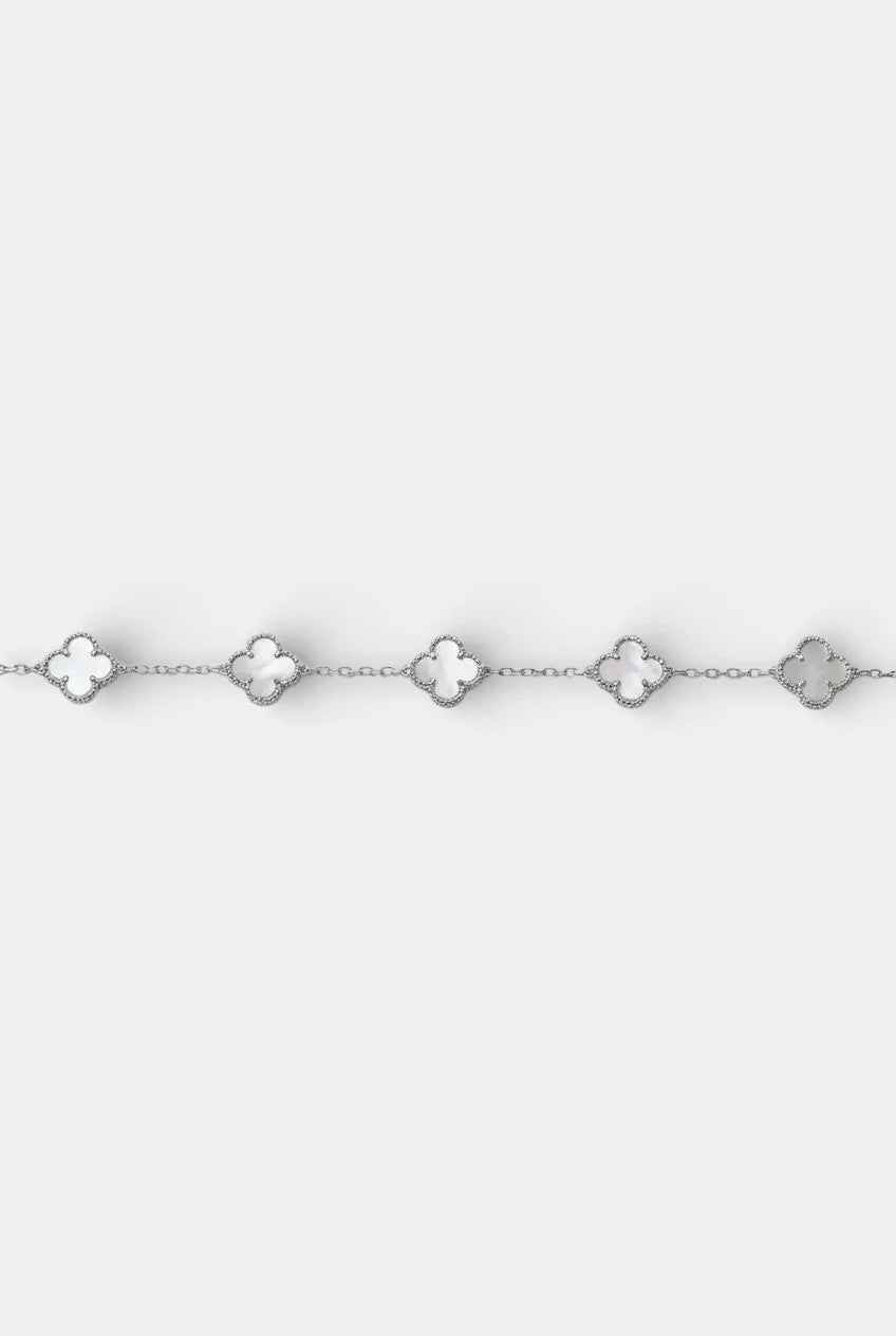 Сребърна гривна - Флора Елеганс