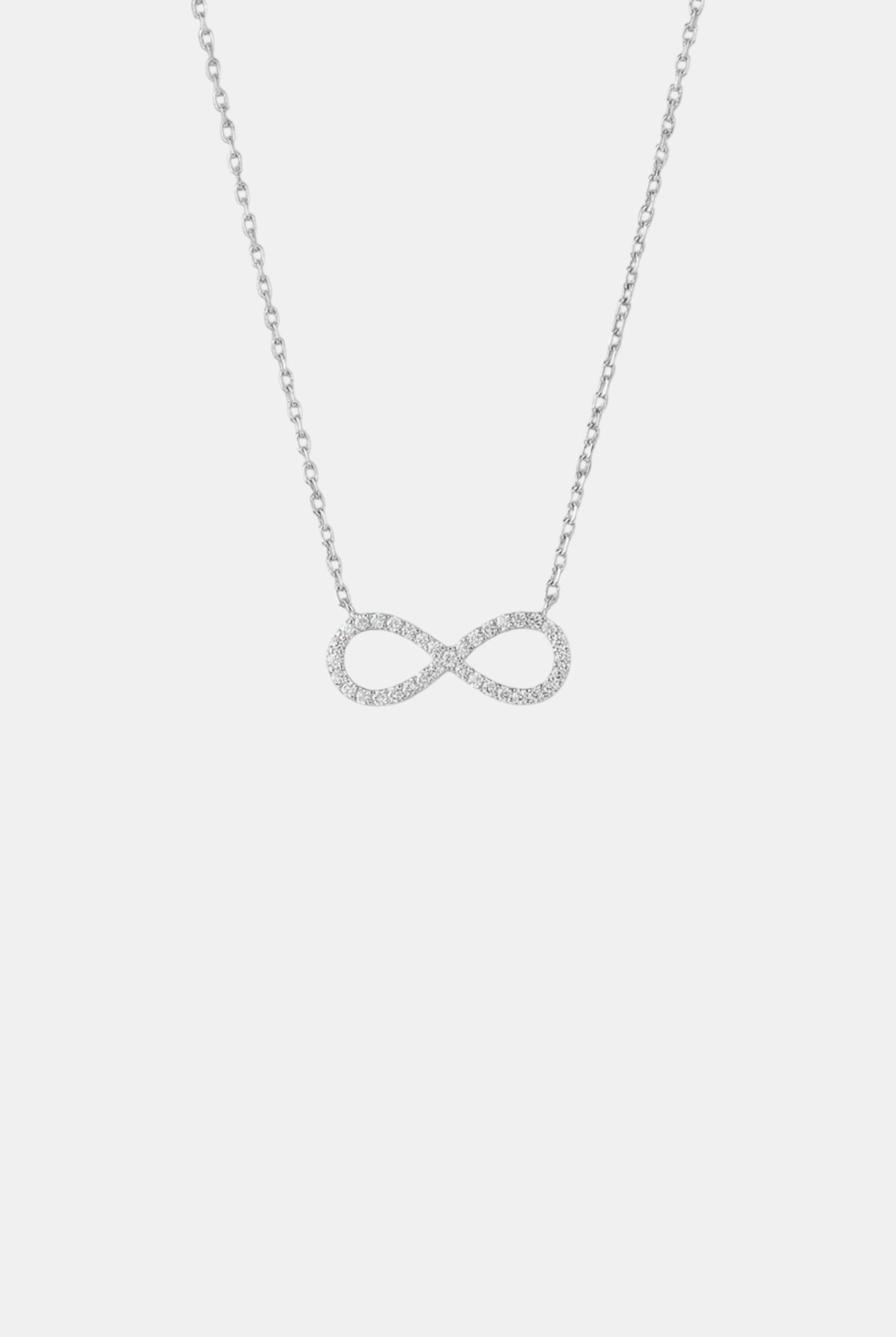Сребърно колие - Infinity Sparkle