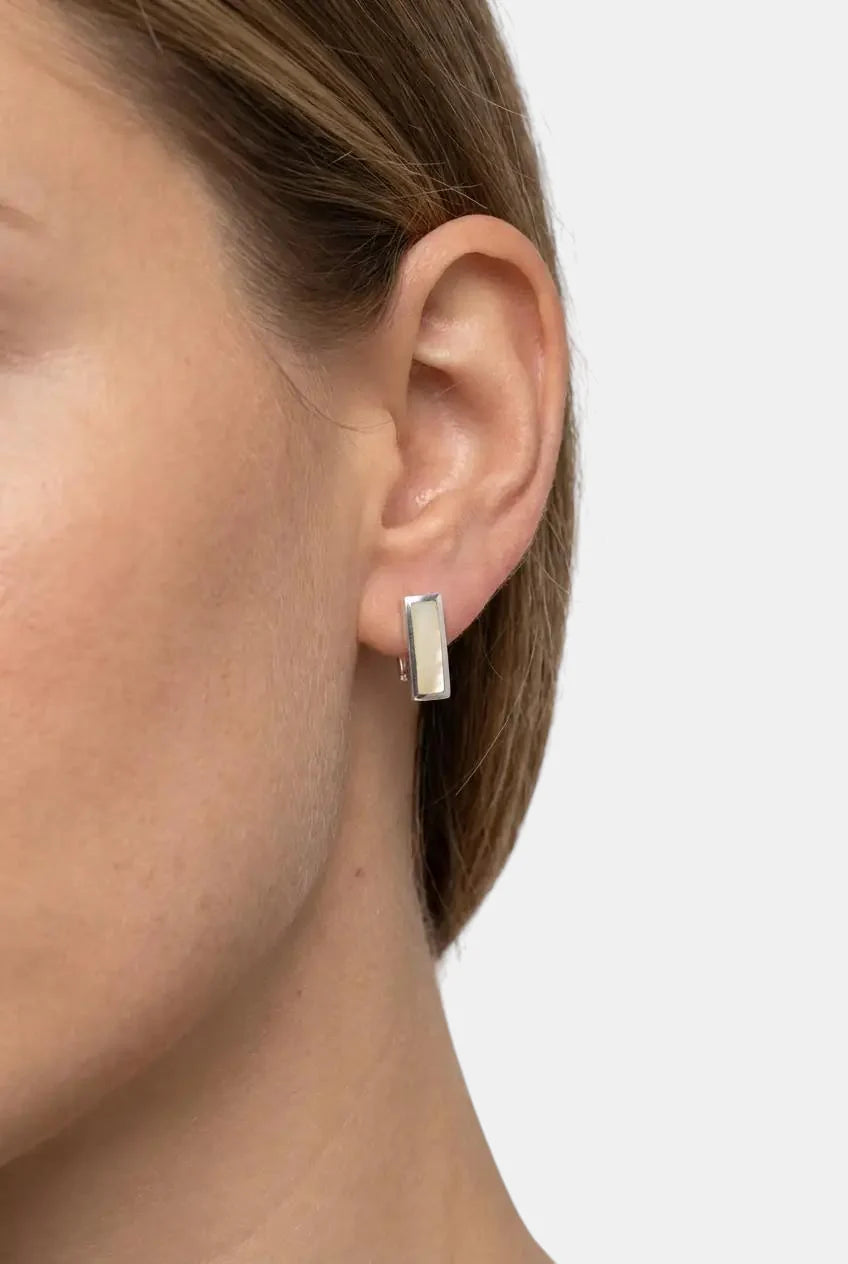 Сребърни обеци – Фин Овал